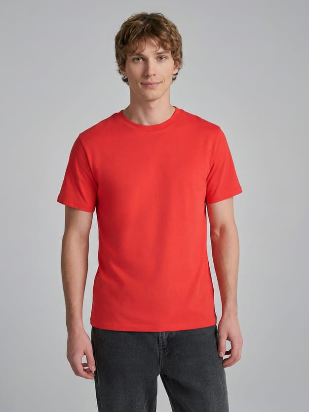 Футболка классическая из хлопка