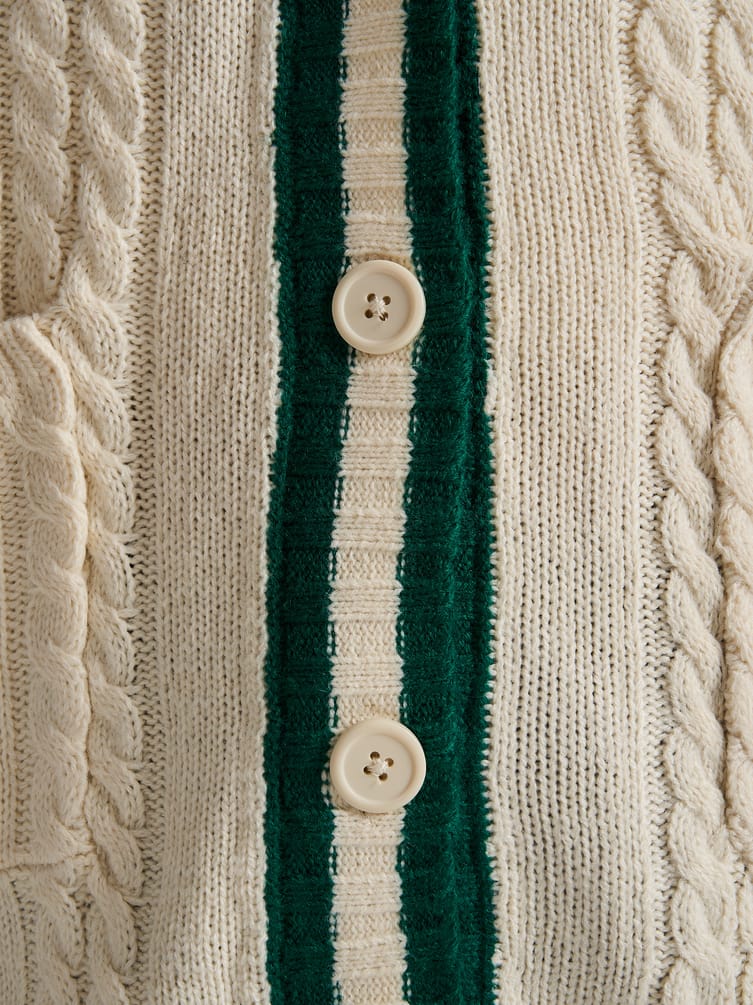 Кардиган вязаный оверсайз на пуговицах