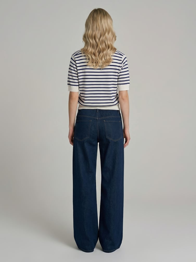 Джинсы бойфренды широкие