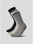 Носки - 3 пары однотонные