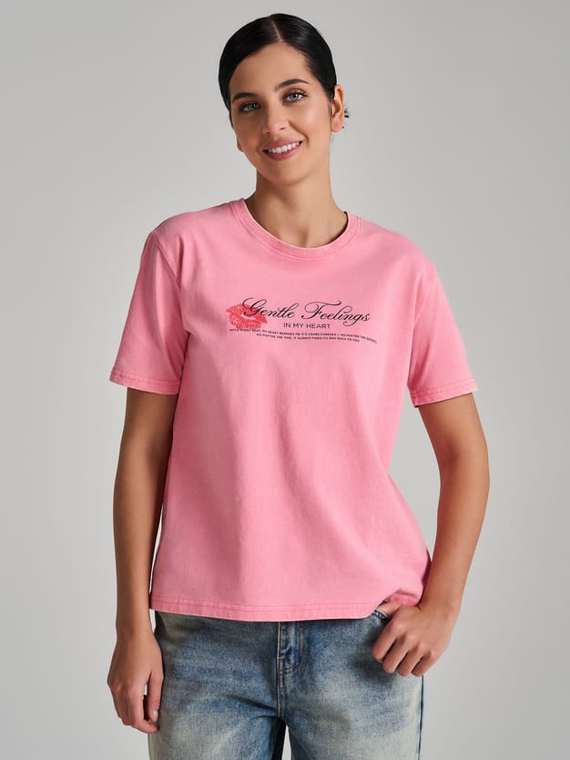 Футболка варенка с принтом