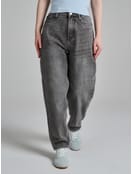 Джинсы Mom fit  с завышенной талией