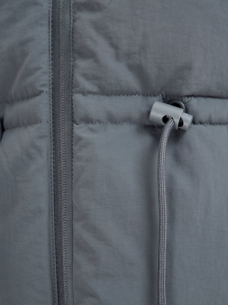 Куртка удлиненная стеганая женская