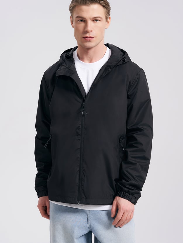 Ветровка весенняя с капюшоном