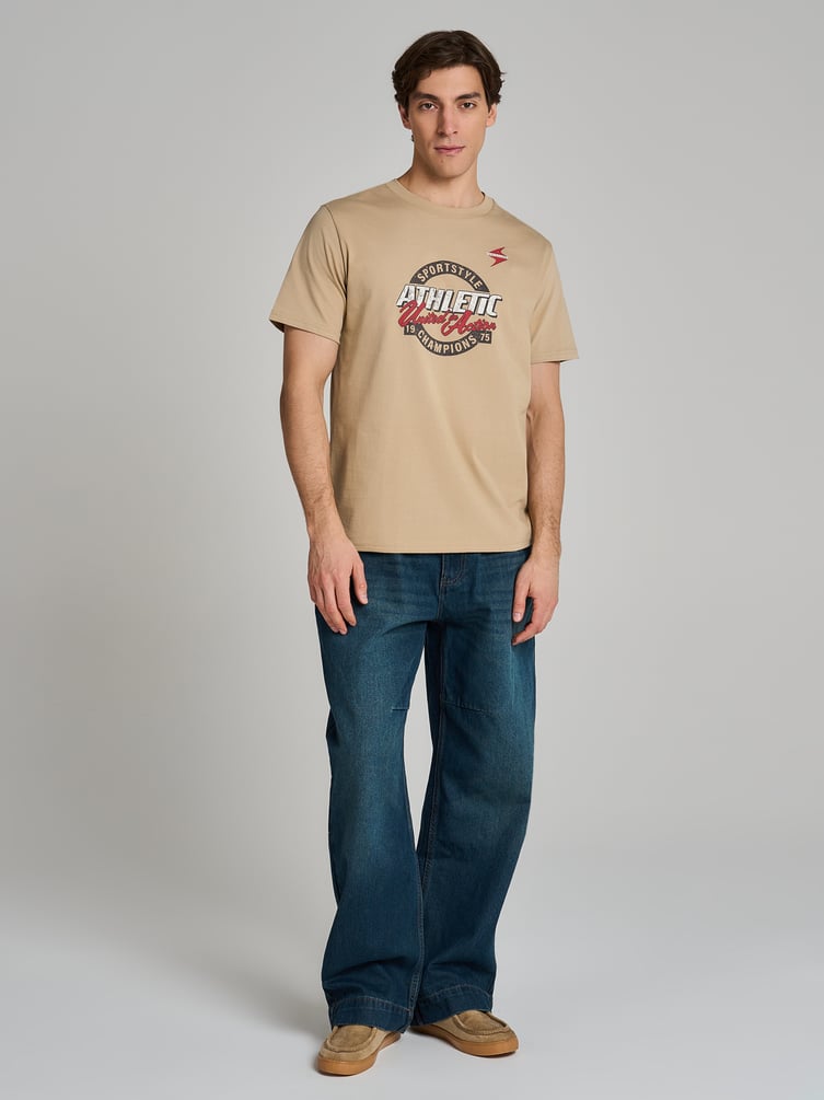 Футболка спортивная с надписью