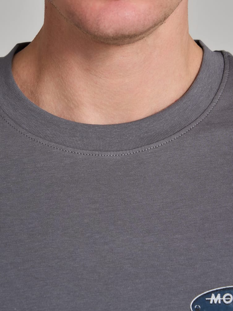 Футболка из хлопка с надписью