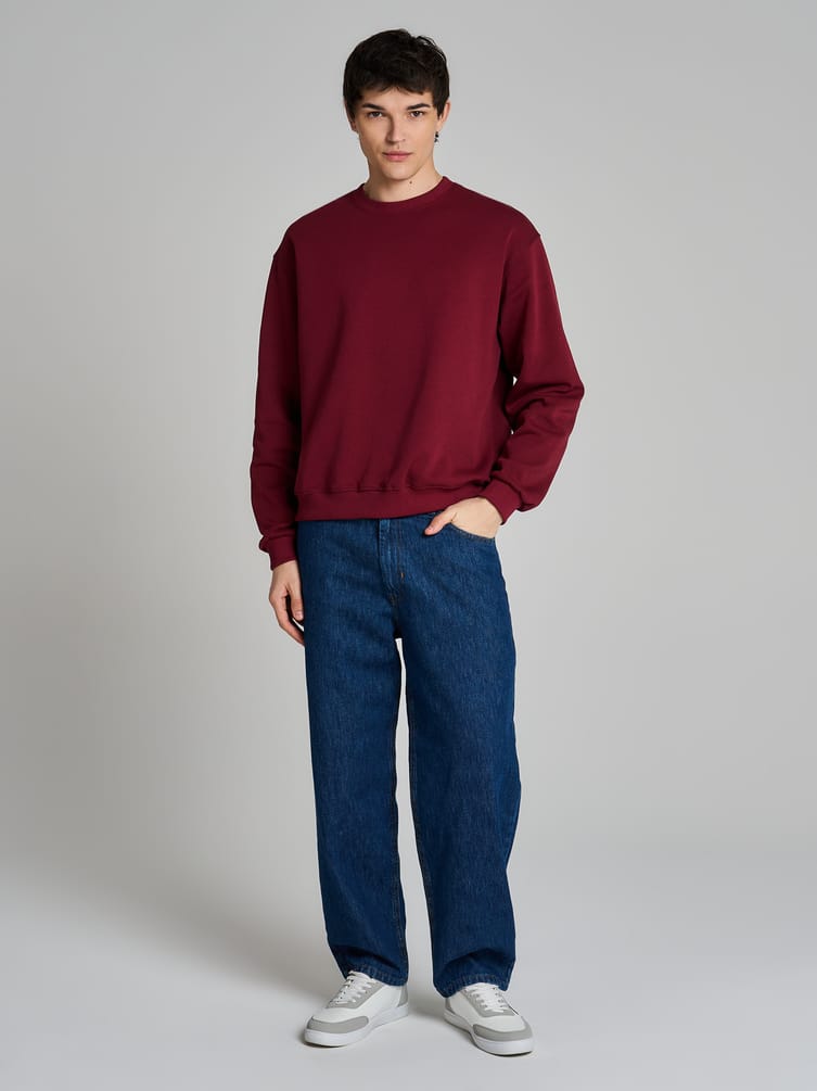 Свитшот свободный без начеса