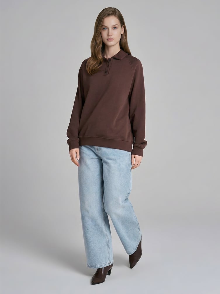 Джинсы Baggy с винтажной стиркой