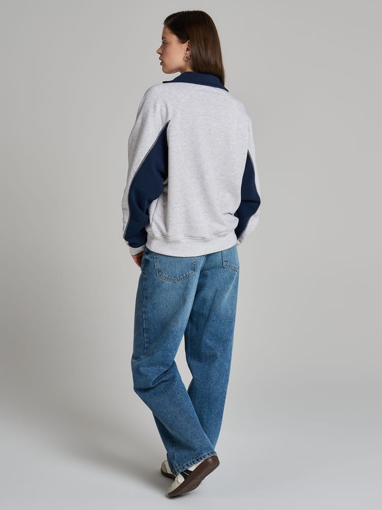 Свитшот поло с надписью Stay Active