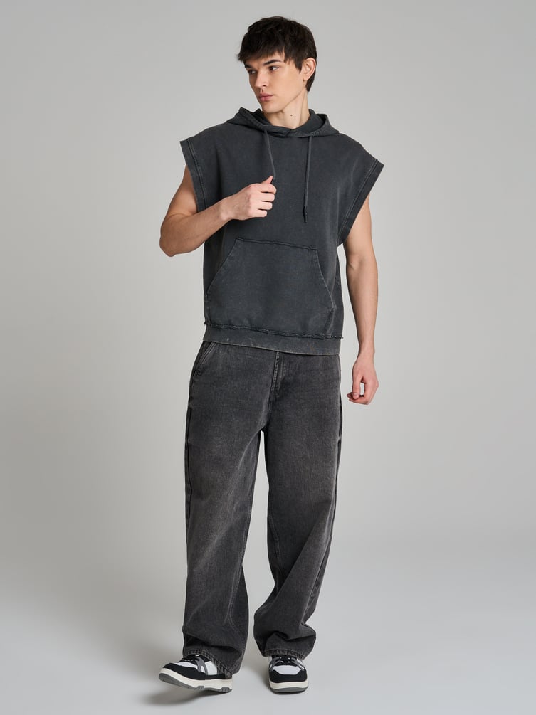 Худи варенка без рукавов