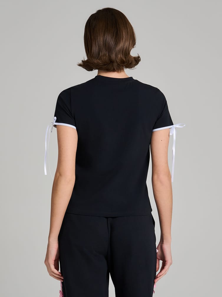 Футболка классическая с бантиками