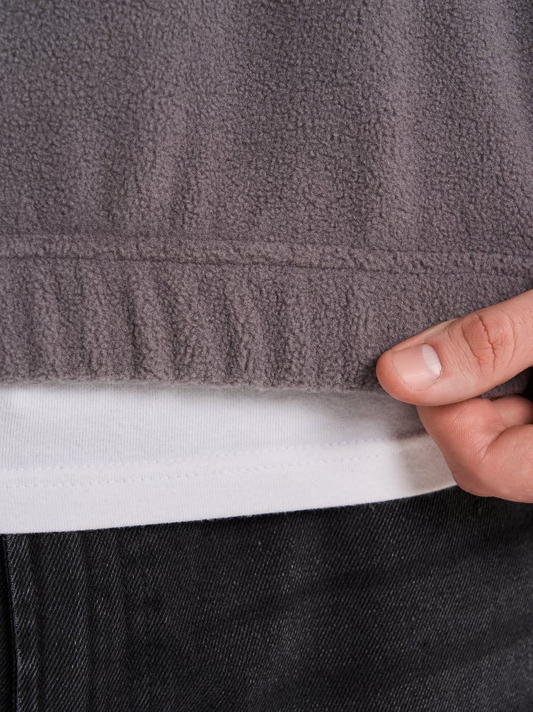 Свитшот флисовый с начесом