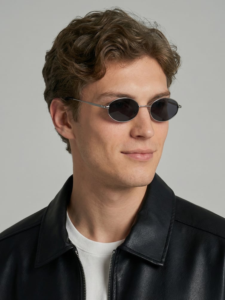 Очки имиджевые овальные