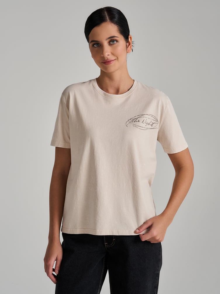 Футболка варенка с надписью на спине