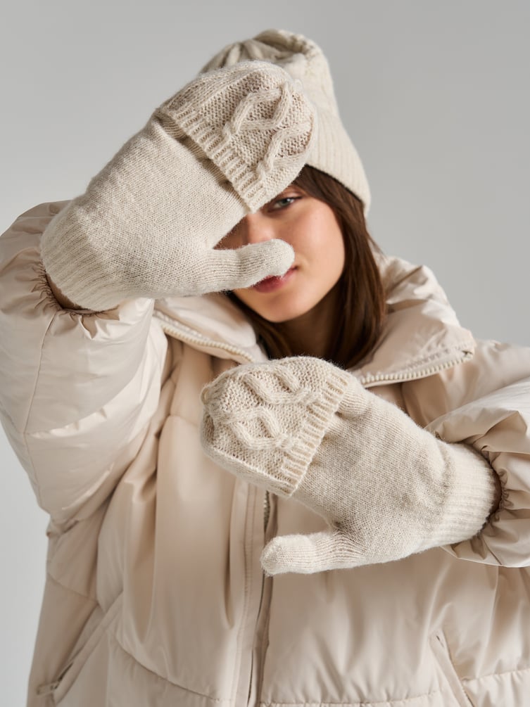 Перчатки с откидным верхом