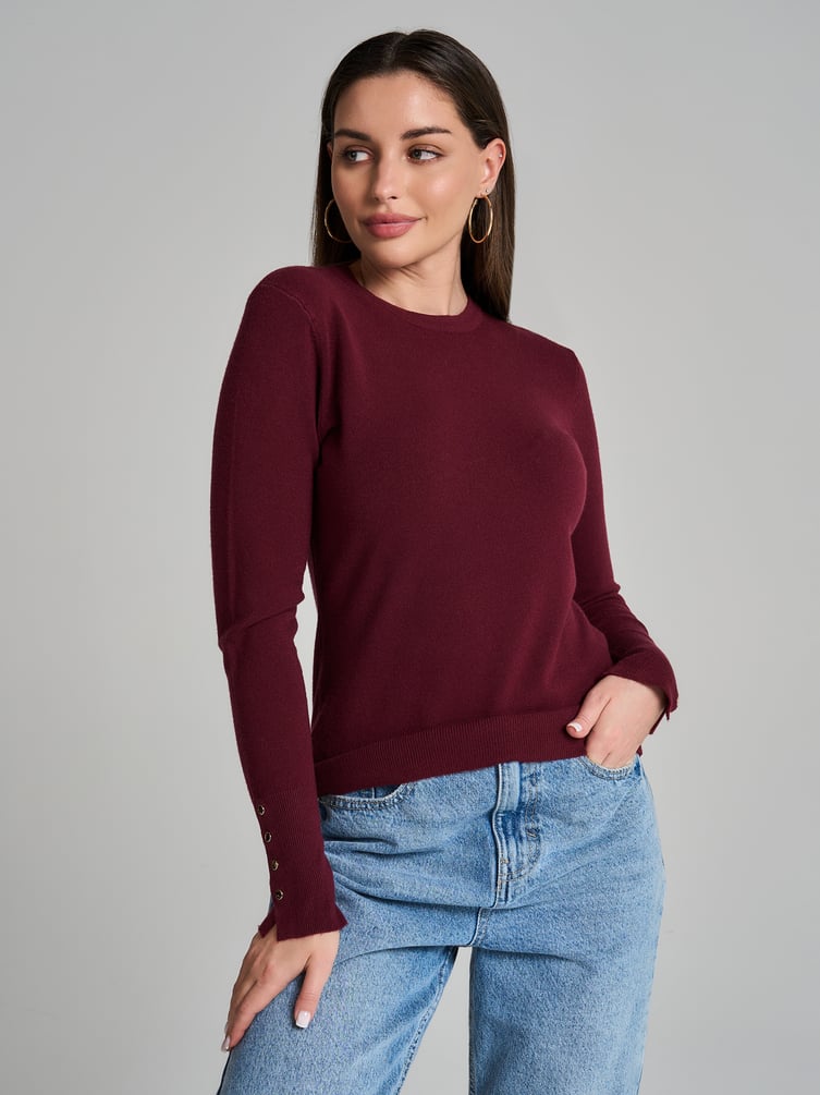 Джемпер трикотажный базовый