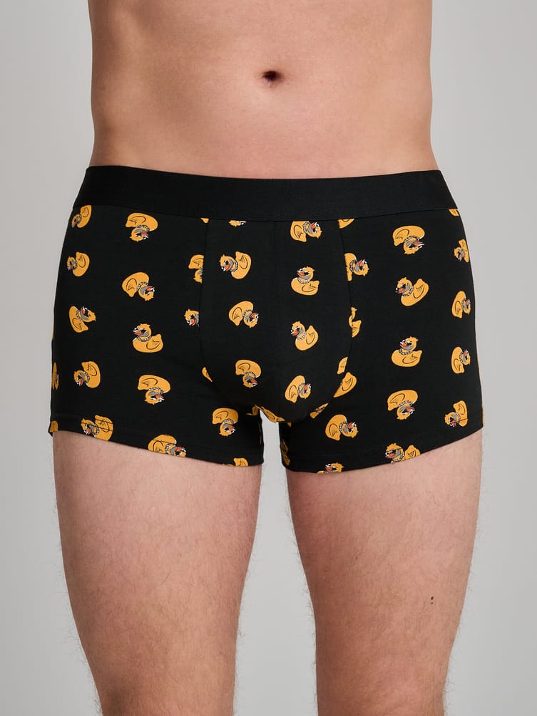 Трусы-боксеры - 2 шт. с принтом уточек