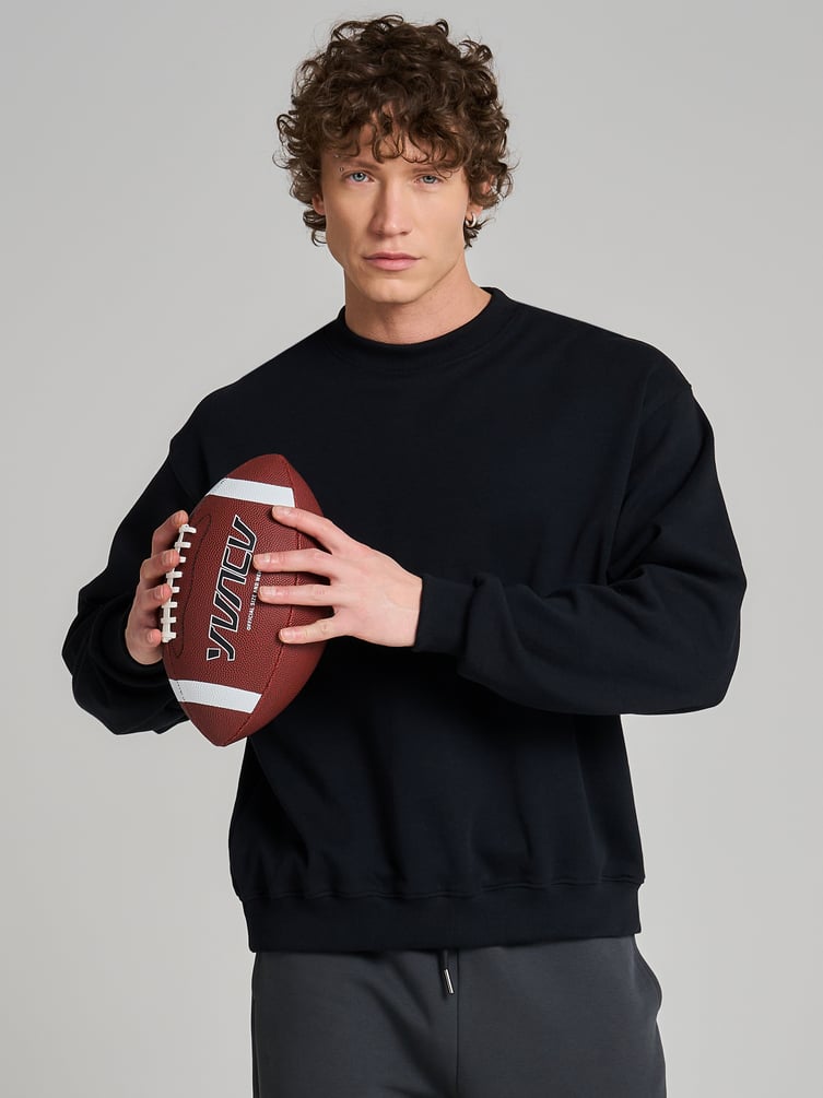 Свитшот свободный без начеса