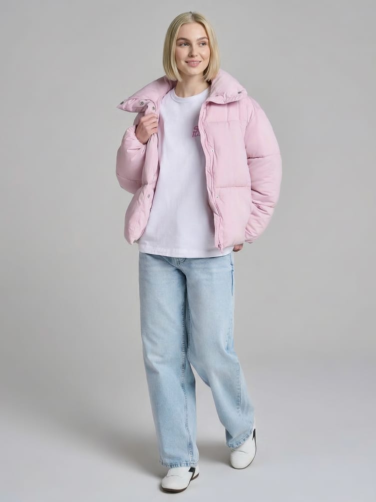 Футболка из хлопка с принтом