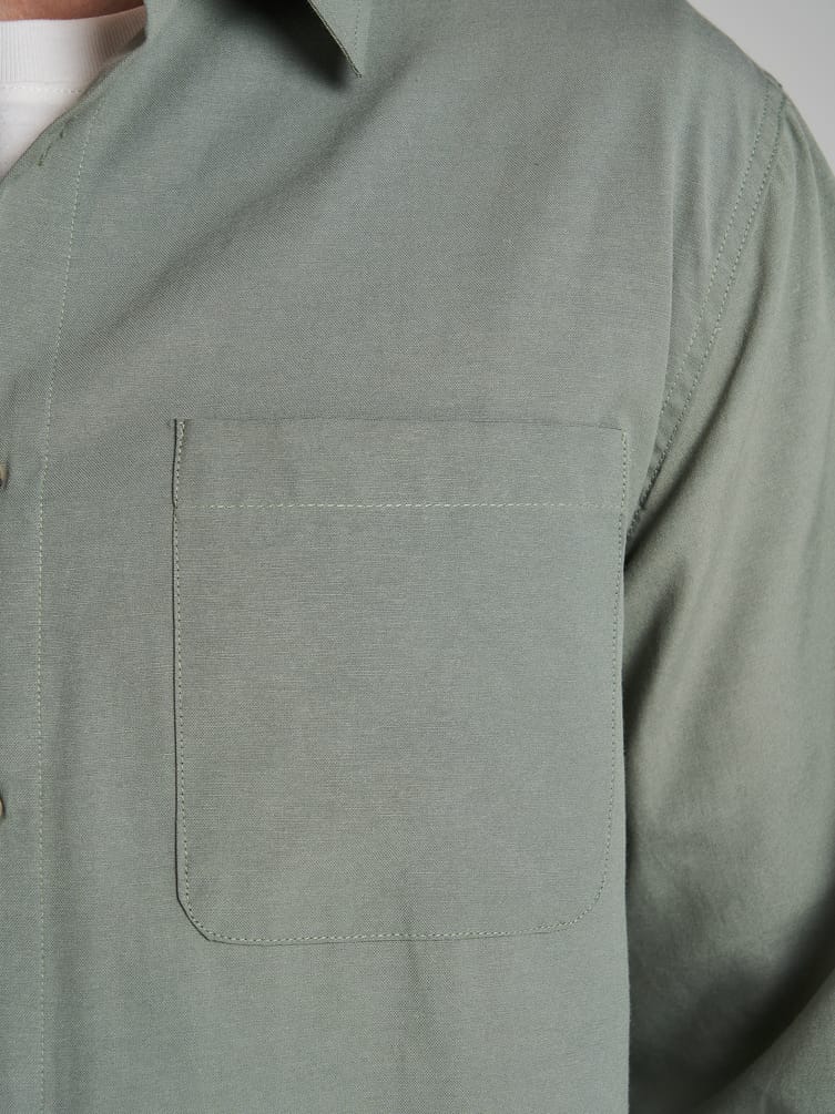 Рубашка повседневная с длинным рукавом