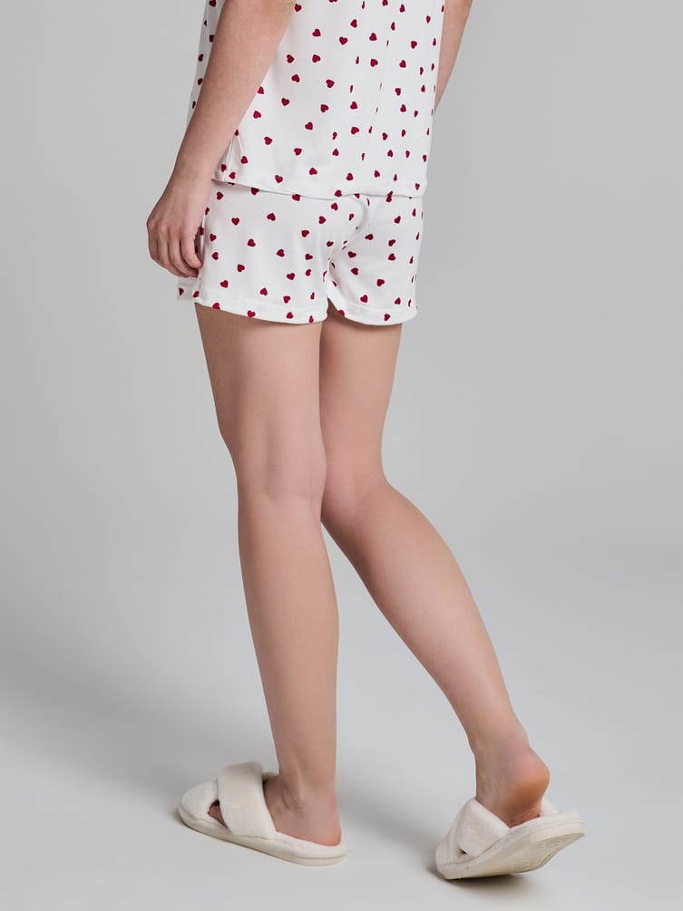 Пижама с рубашкой и шортами