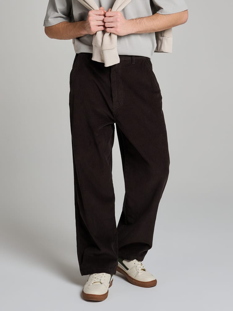 Брюки вельветовые прямые