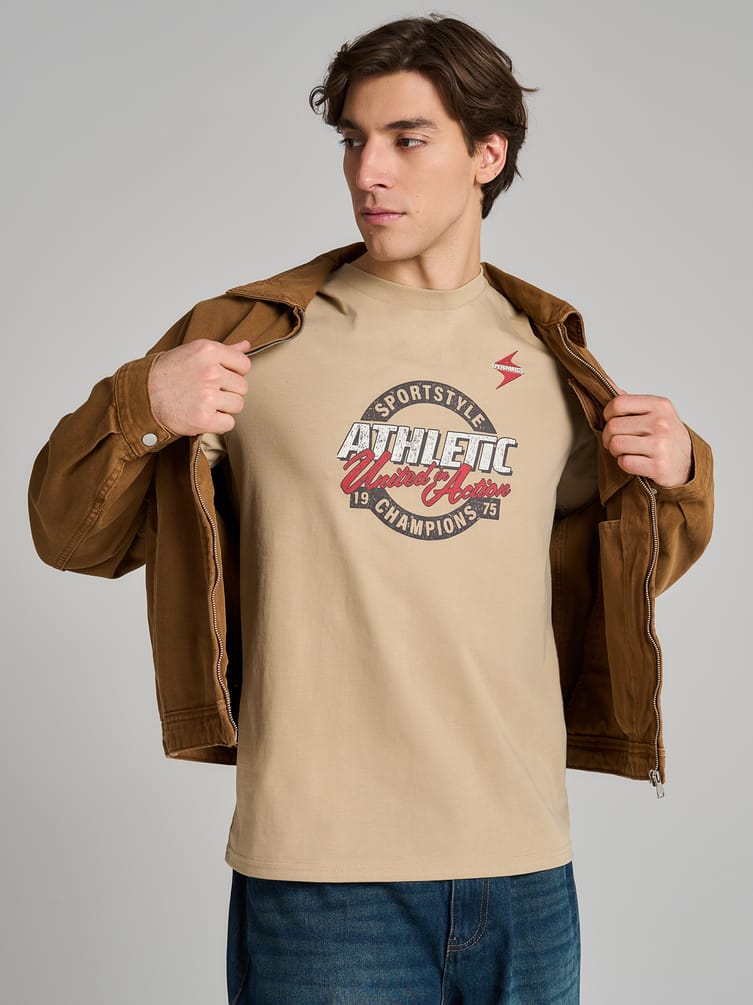 Футболка спортивная с надписью