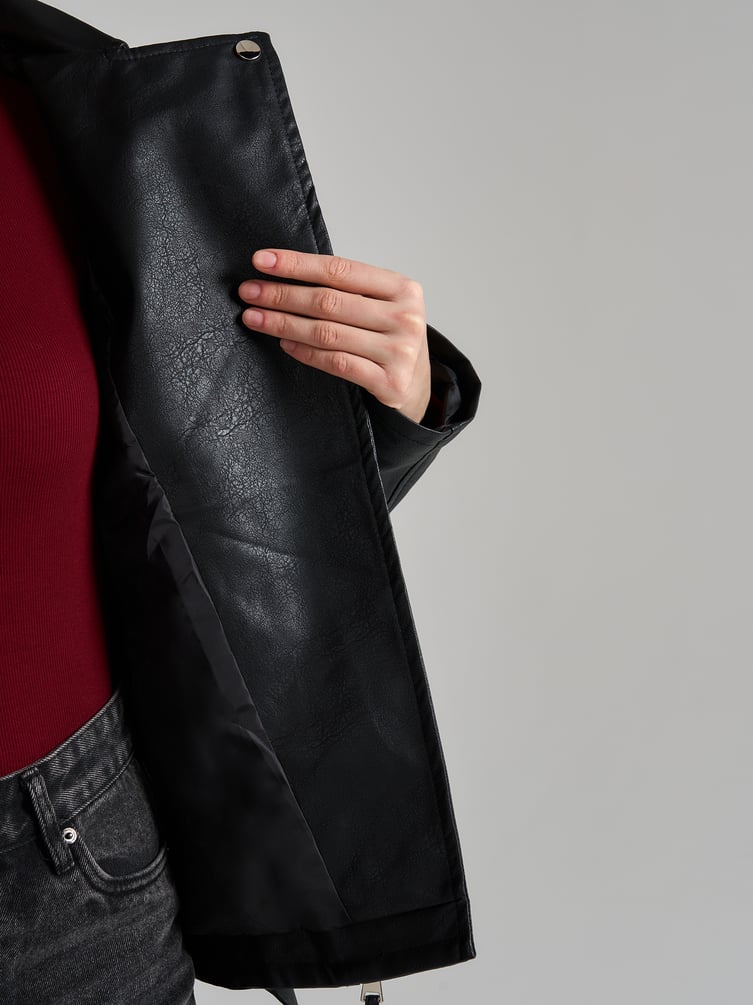 Куртка коcуха из эко кожи