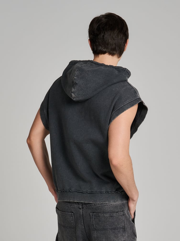 Худи варенка без рукавов