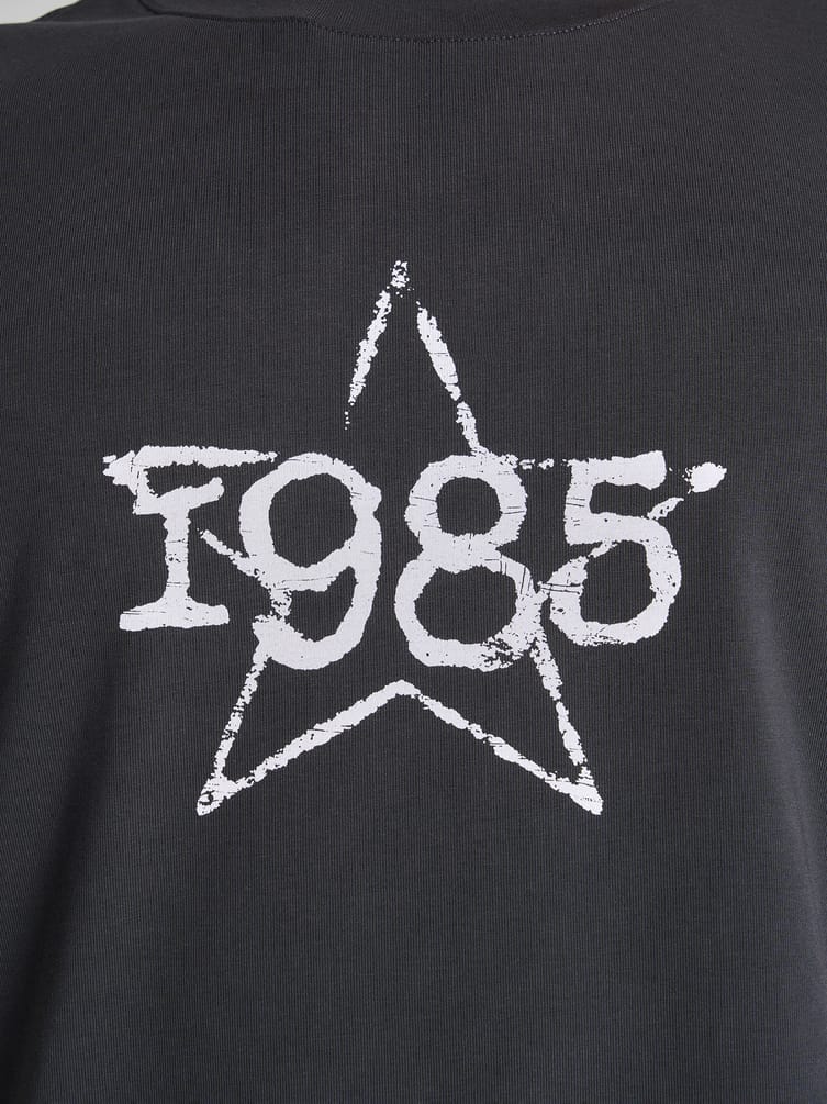 Футболка облегающая с принтом