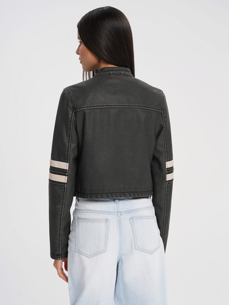 Кожаная куртка косуха