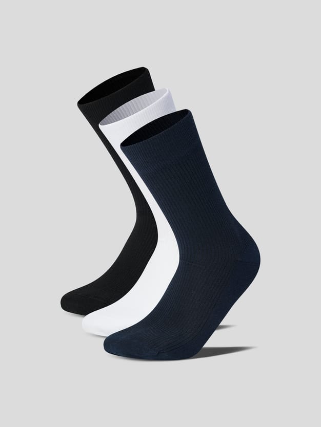 Носки - 3 пары однотонные