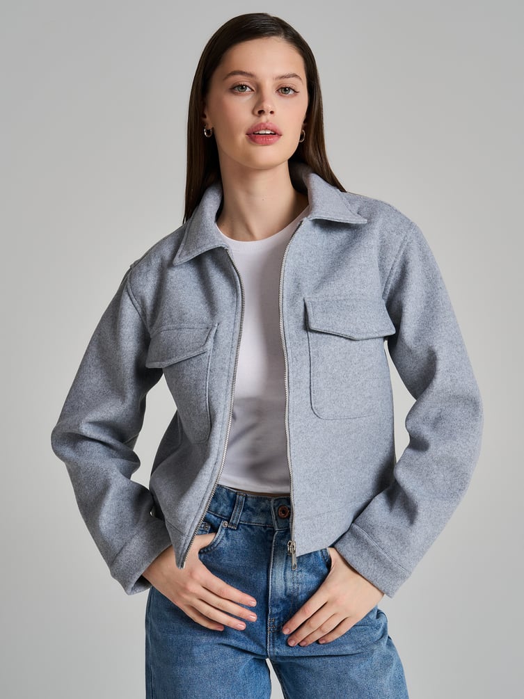 Куртка рубашка демисезонная