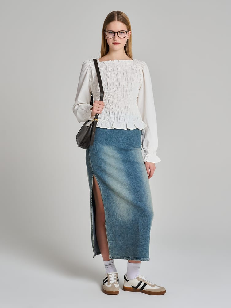 Блузка винтажная нарядная