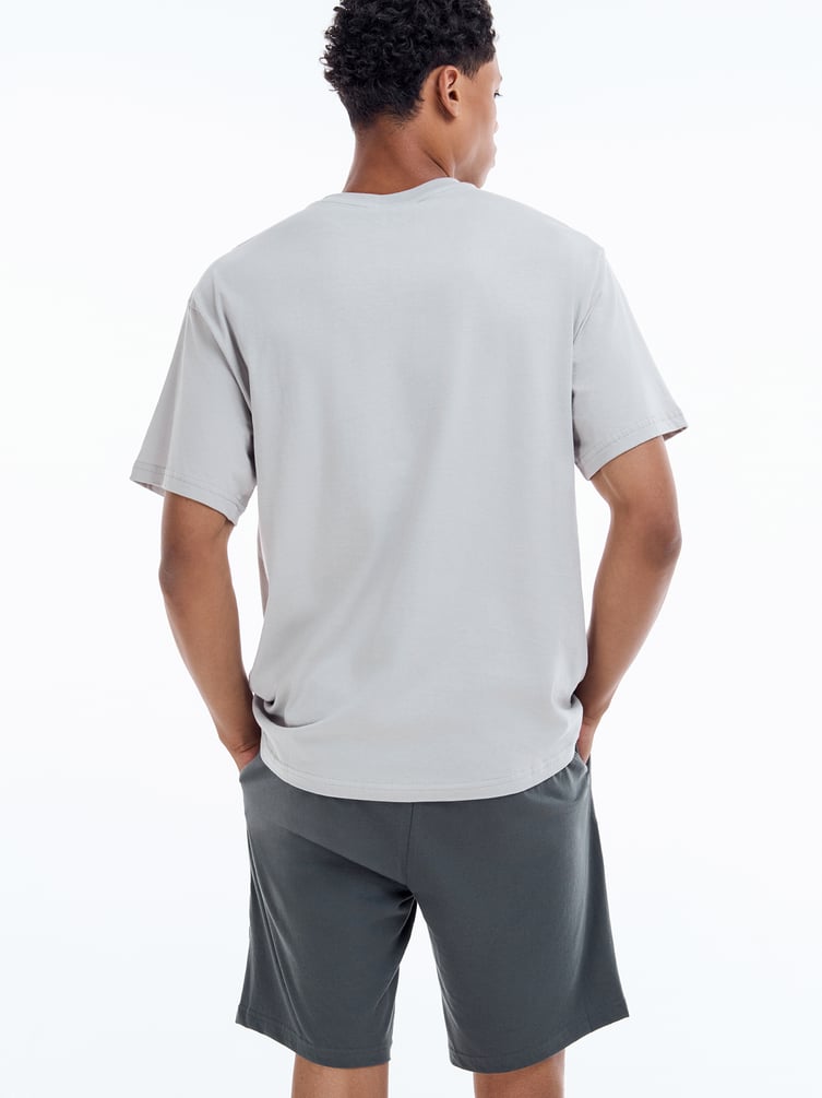 Пижама хлопковая с шортами