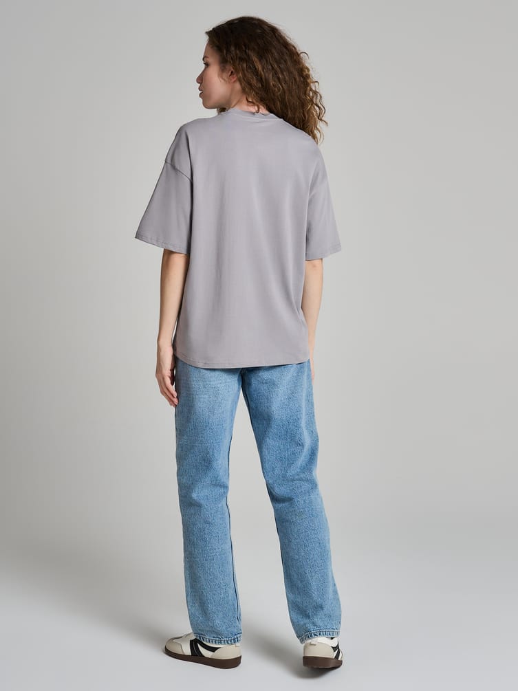 Футболка оверсайз с принтом Мосфильм