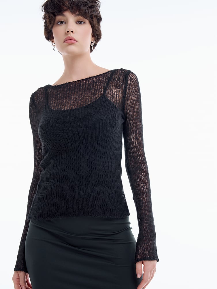 Джемпер паутинка