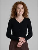 Кардиган укороченный на пуговицах