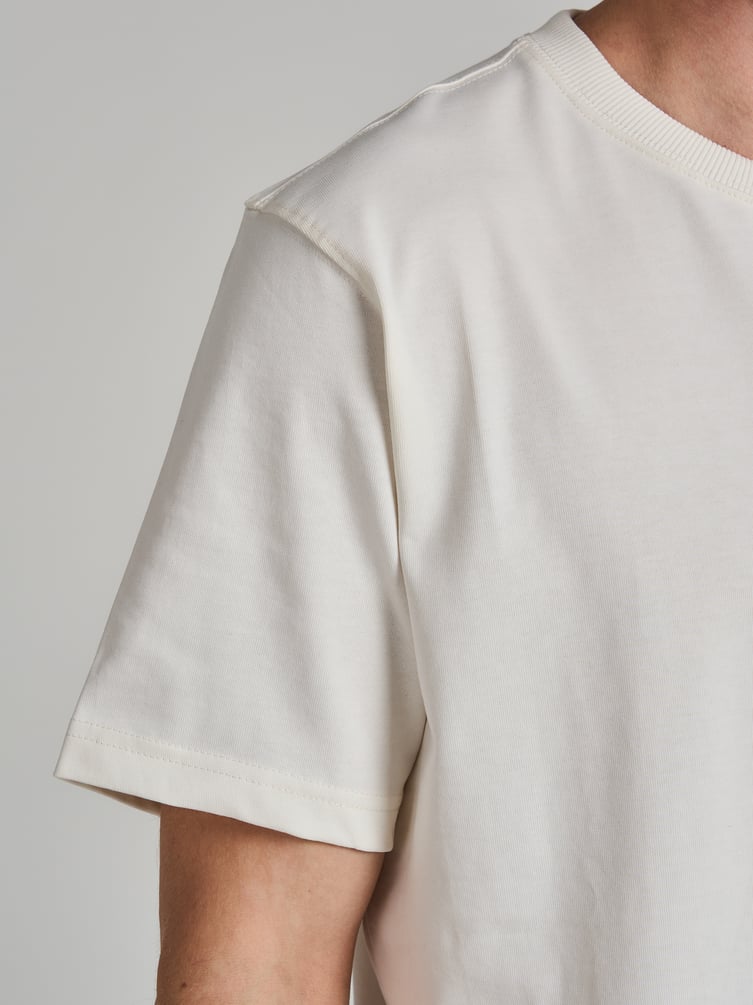 Футболка из хлопка однотонная