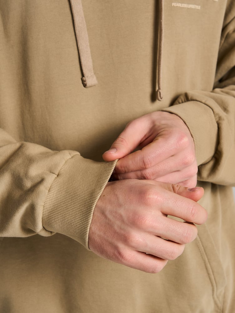 Худи варенка с надписью и начесом