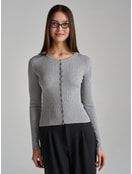 Кардиган приталенный из вискозы