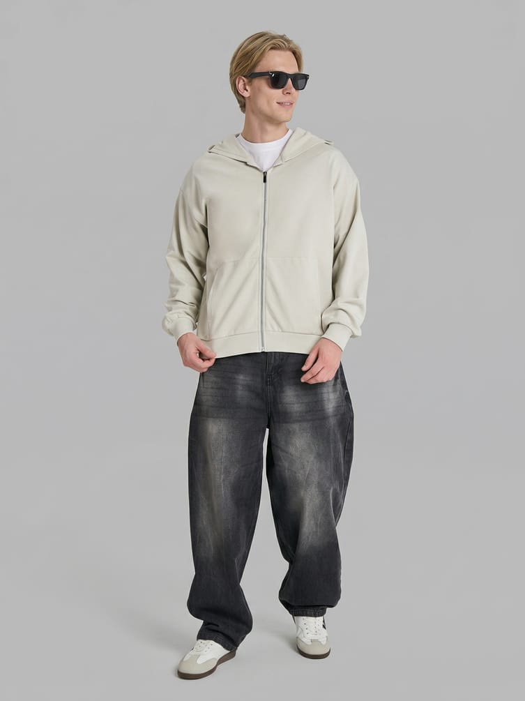 Толстовка с капюшоном без начеса