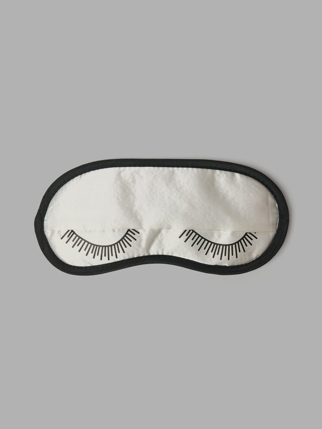 Маска для сна с ресничками