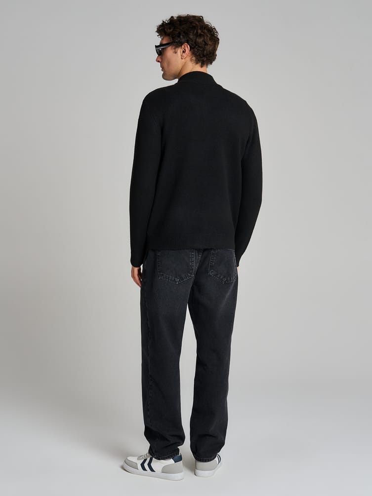 Кардиган трикотажный на молнии