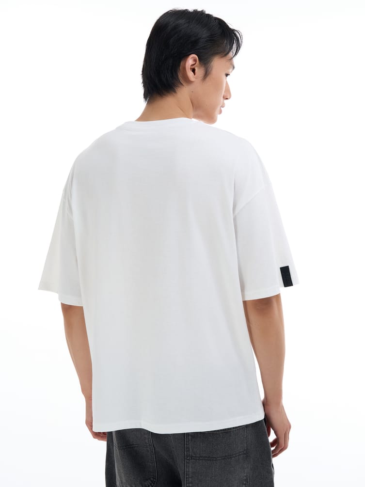 Футболка оверсайз с принтом Есенина