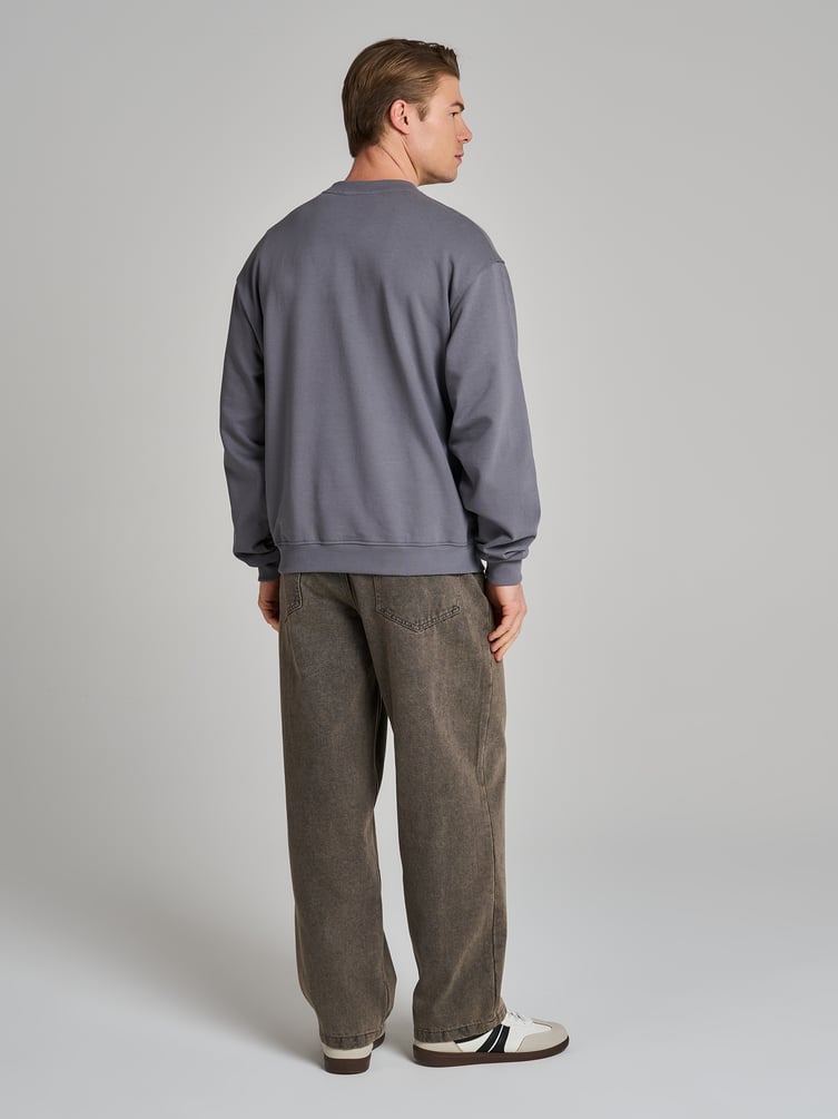 Свитшот базовый однотонный