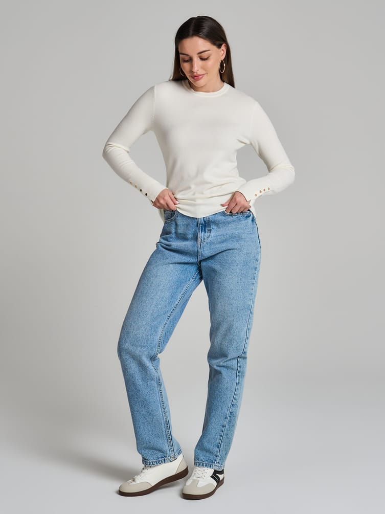 Джемпер трикотажный базовый