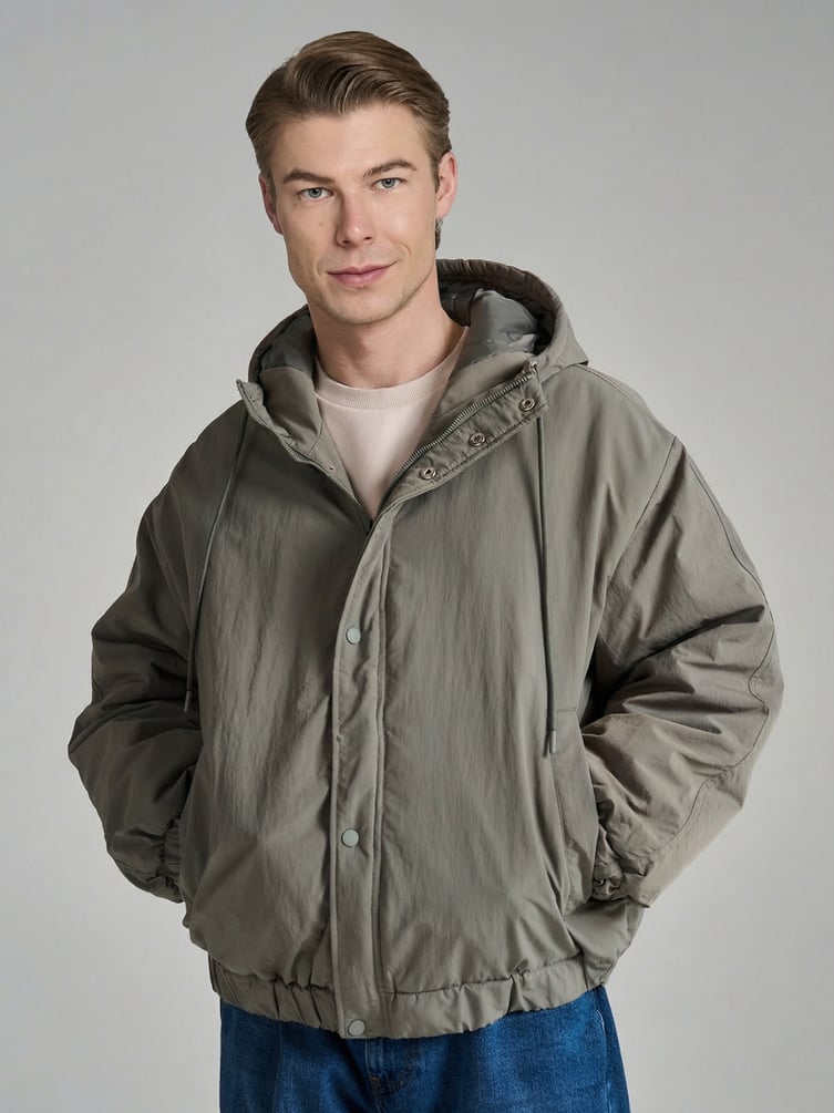 Куртка демисезонная с капюшоном