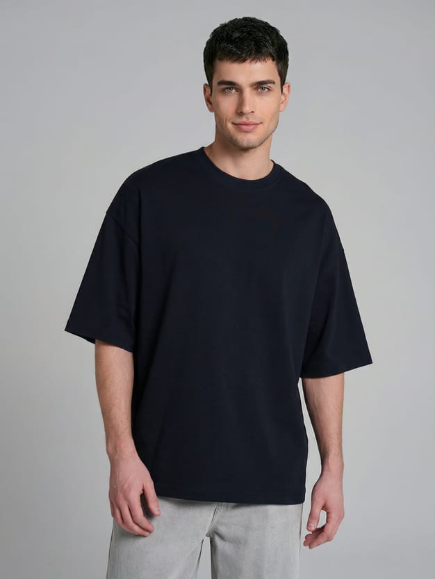 Футболка хлопковая оверсайз