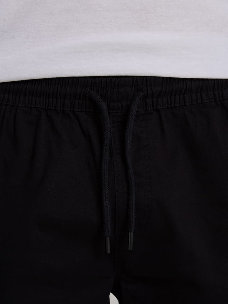 Брюки джоггеры с резинкой по низу